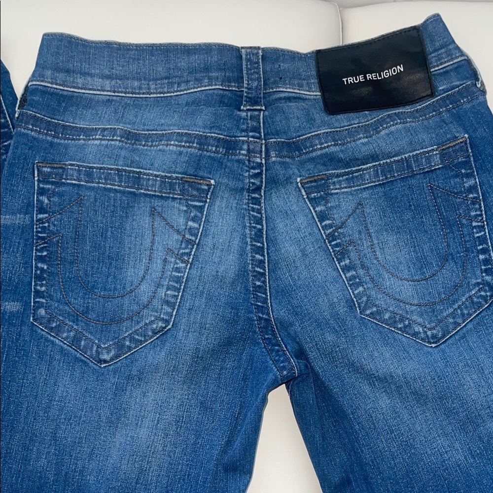 True Religion Men’s Denim Jeans in Classic Blue